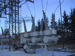 Disjoncteur 115 kV au Canada